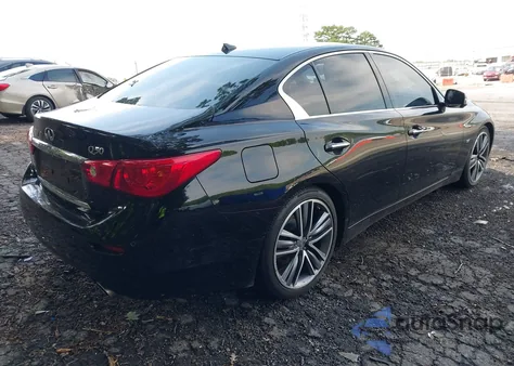 2014 Infiniti Q50 Premium from USA, damaged, VIN JN1BV7AP9EM680630